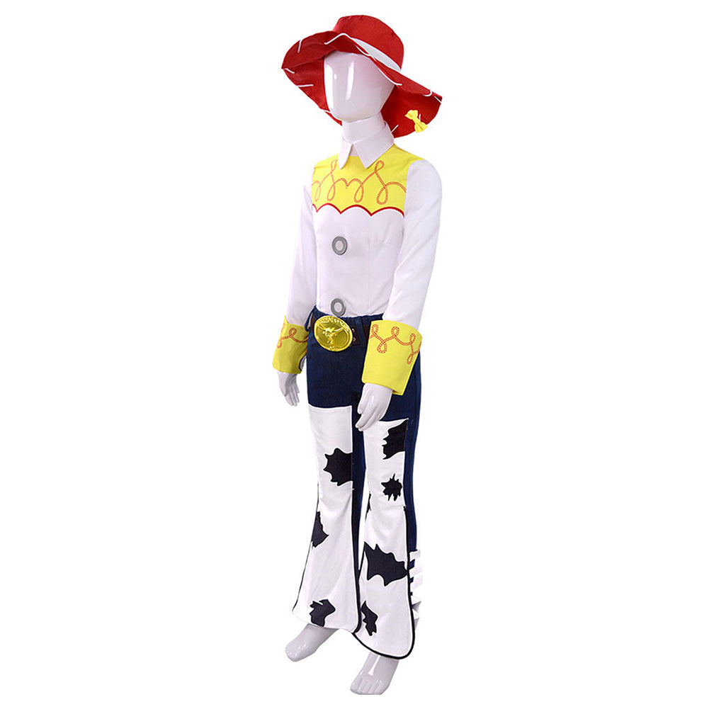 Kinder Jessie Toy Story Cosplay Kostüm Halloween Karneval Outfits
