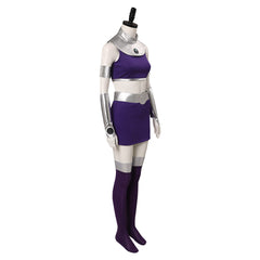 Teen Titans Starfire Cosplay Kostüm Halloween Karneval Outfits