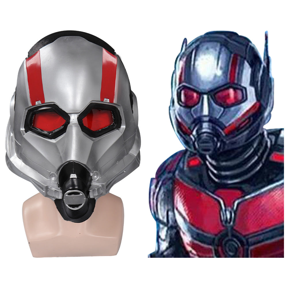 Ant-Man and the Wasp: Quantumania Scott Lang Maske Cosplay Latex Helmet Masquerade Halloween Party Requisiten