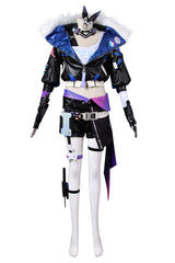 Honkai: Star Rail Silver Wolf Kostüm Cosplay Halloween Karneval Outfits