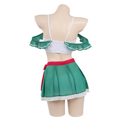 Inuyasha Higurashi Kagome Cosplay Bademode Damen Sommer Originell 3tlg. Badeanzug