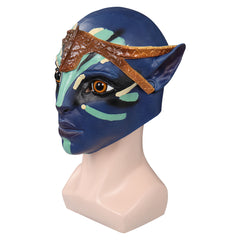 NALITHA Cosplay Avatar: The Way of Water Latex Maske Halloween Karneval Requisiten