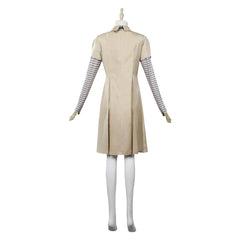 M3gan 2023 Damen M3gan Kleid Cosplay Halloween Karneval Kostüm