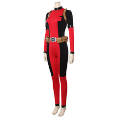 Lady Deadpool Wanda Wilson Cosplay Kostüm Outfits Halloween Karneval Jumpsuit