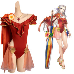 Fire Emblem Heroes Edelgard·Von·Fresberg Cosplay Kostüm Outfits Halloween Karneval Badeanzug
