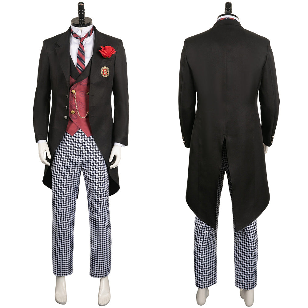 Edgar Redmond Anime Black Butler Edgar Anzug Cosplay Kostüm Set