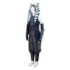 Kinder Ahsoka Tano Cosplay Kostüme Outfits Halloween Karneval Set