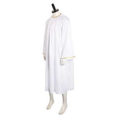Ein Engel und ein Dämon Good Omens Engel Erziraphael Aziraphale weiß Mantel Cosplay Robe