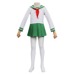 Kinder Inuyasha Higurashi Kagome Cosplay Kostüme Halloween Karneval Outfits