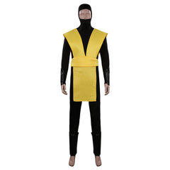 Mortal Kombat Scorpion Cosplay Kostüme Outfits Halloween Karneval Anzug