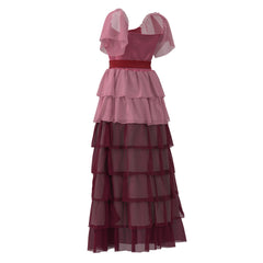 Harry Potter Hermine Granger Cosplay Kostüm Halloween Karneval Ballkleid