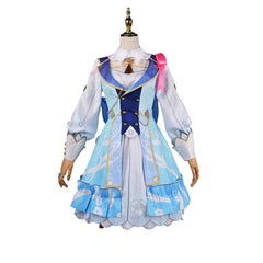Genshin Impact Kamisato Ayaka Kleid Cosplay Halloween Karneval Outfits