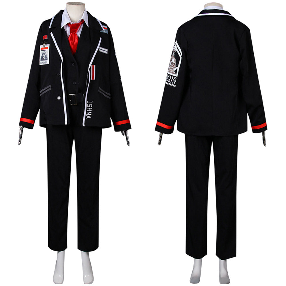 Limbus Company Ishmael Uniform Cosplay Kostüm Halloween Karneval Outfits