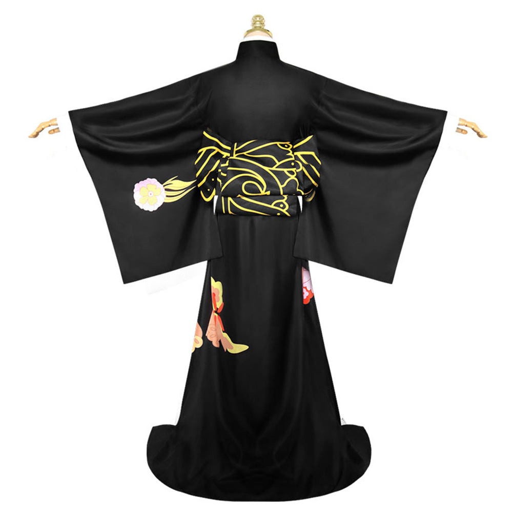 Kibutsuji Muzan Blade of Demon Destruction Cosplay Kostüm Outfits Halloween Karneval Kimono