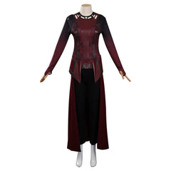 Doctor Strange in the Multiverse of Madness Scarlet Witch Wanda Cosplay Kostüm Halloween Karneval Outfits