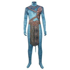 Kinder Avatar:The Way of Water Cosplay Jake Sully Kostüm Halloween Karneval Jumpsuit