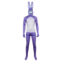 Film FNAF Bunny lila Jumpsuit Five Nights at Freddy's Cosplay Karneval Kostüm