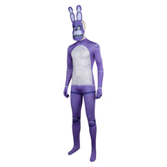 Film FNAF Bunny lila Jumpsuit Five Nights at Freddy's Cosplay Karneval Kostüm