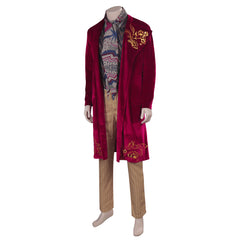 Film Wonka 2023 Willy Wonka Kostüm Charlie Und Die Schokoladenfabrik Cosplay Outfits