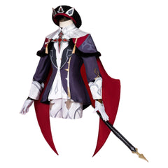 Genshin Impact Dahlia Cosplay Kostüm Halloween Karneval Outfits Set