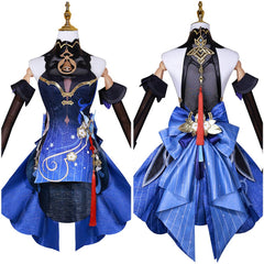 Genshin Impact Ganyu Lantern Rite Festival Cosplay Outfits