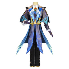 Genshin Impact Neuvillette Cosplay Kostüm Set Halloween Karneval Outfits