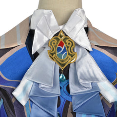Genshin Impact Neuvillette Cosplay Kostüm Set Halloween Karneval Outfits