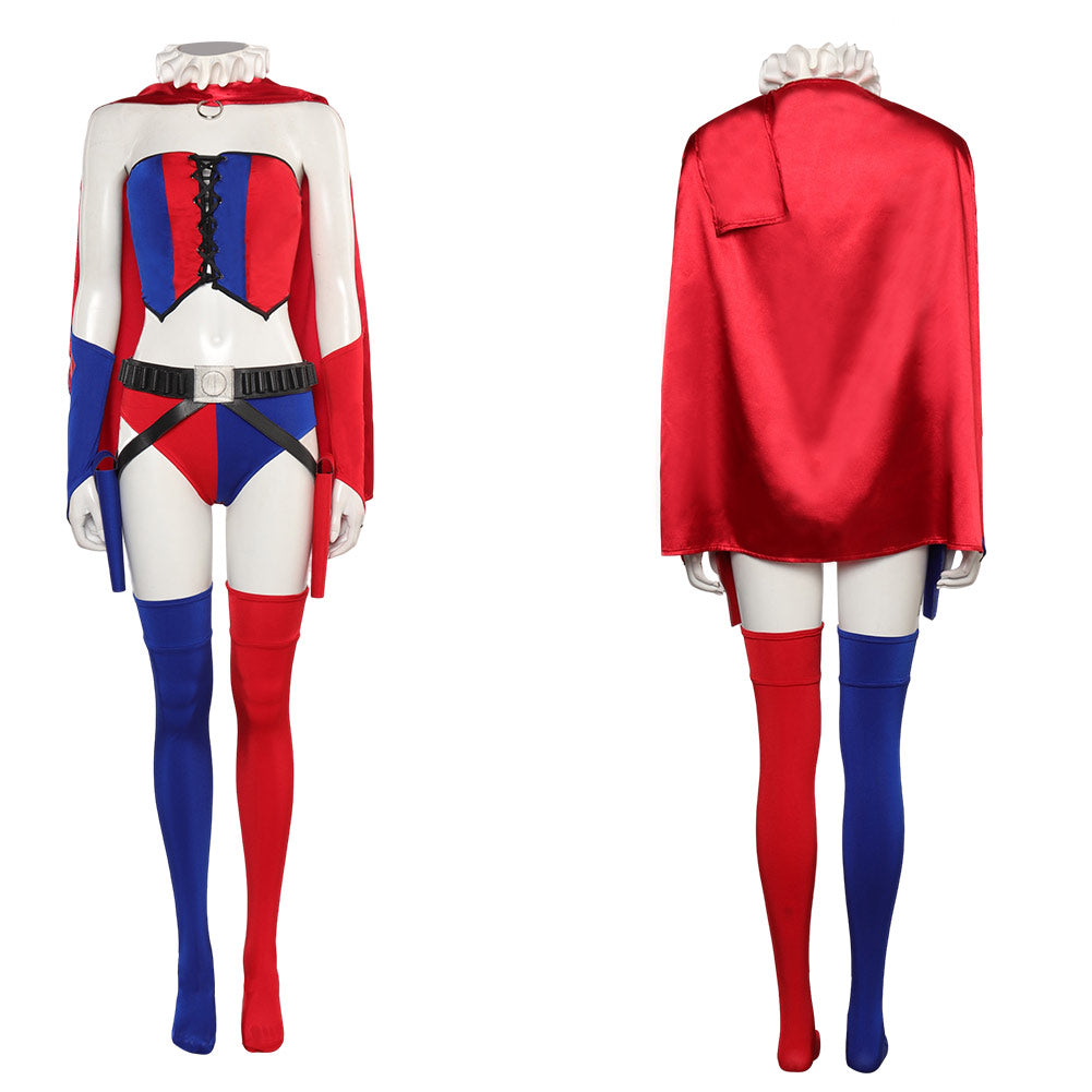 Harley Quinn originelle Sexy Kostüm Set Karneval Outfits