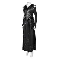 Harry Potter Bellatrix Lestrange schwarz Bekleidung Cosplay Kostüm