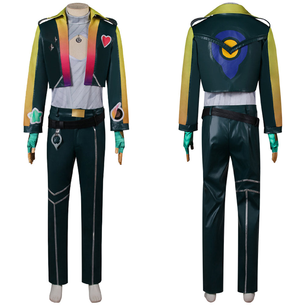 HEARTSTEEL K'Sante Cosplay Kostüm Set The Pride of Nazumah LOL Outfits