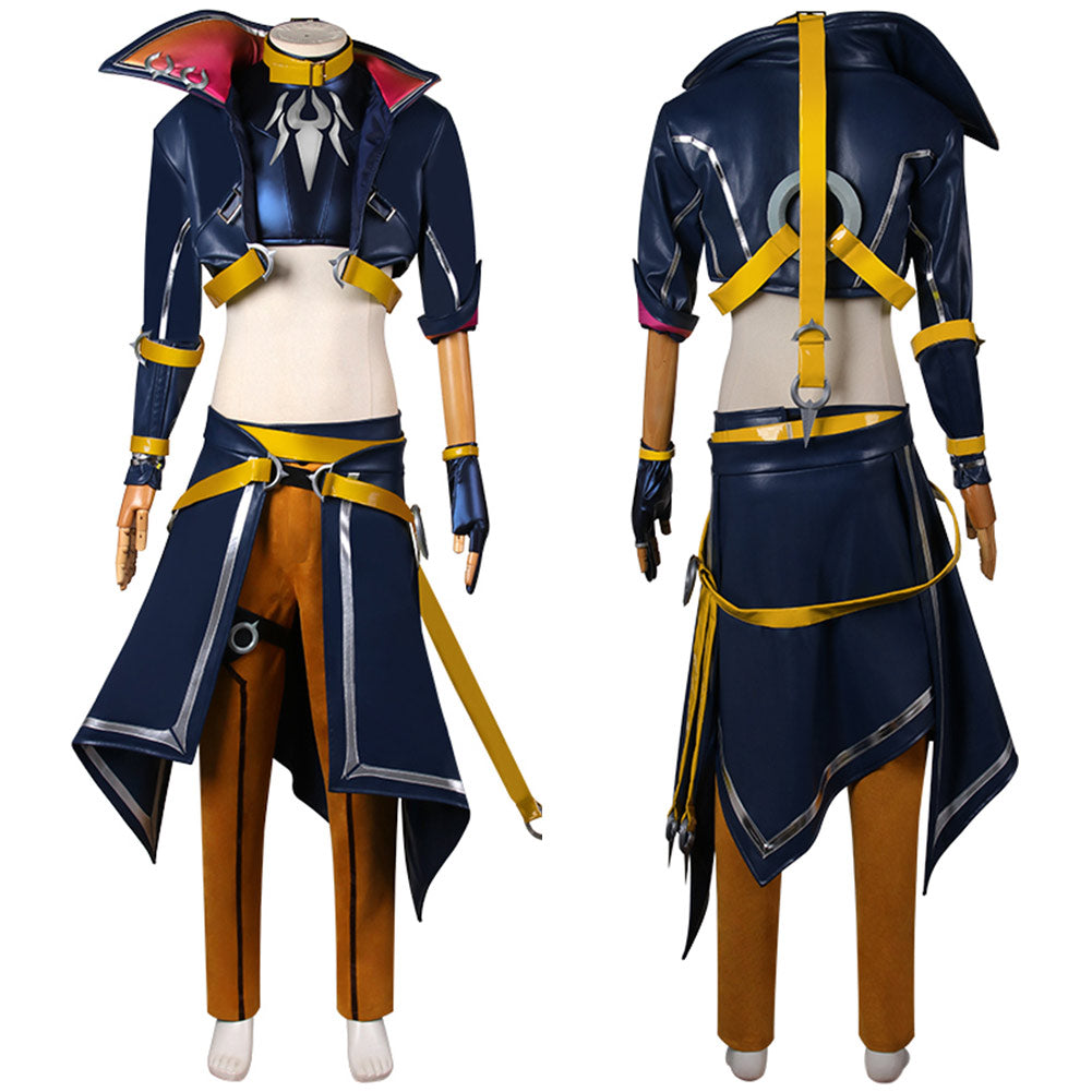 Heartsteel Kayn The Shadow Reaper Kostüm Set Halloween Karneval Outfits