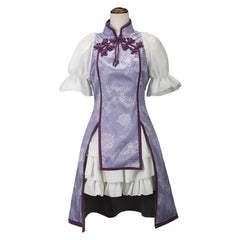 Homura Akemi Cheongsam The Puella Magi Homura Cosplay Outfits