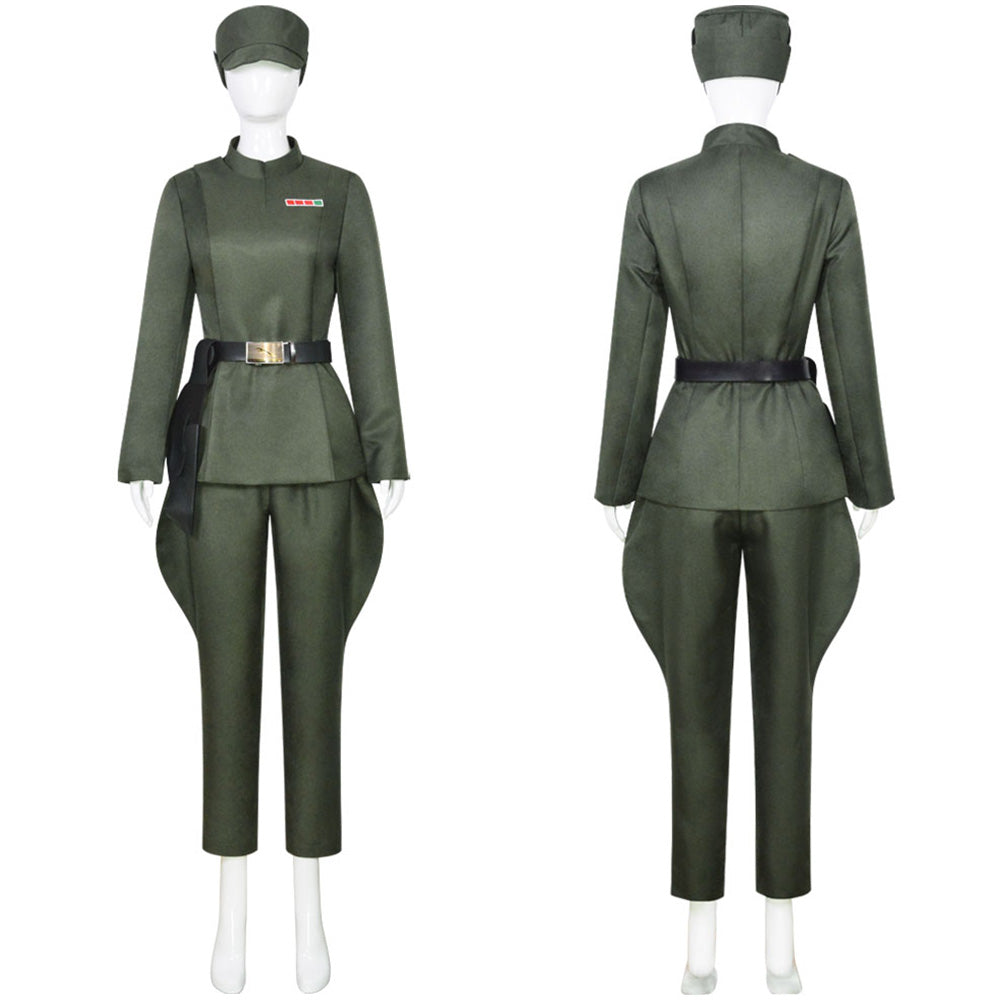 Imperial Officer Damen Uniform Cosplay Halloween Karneval Kostüm