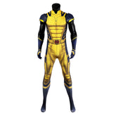 James Howlett Jumpsuit Wolverine Logan Cosplay Halloween Karneval Kostüm