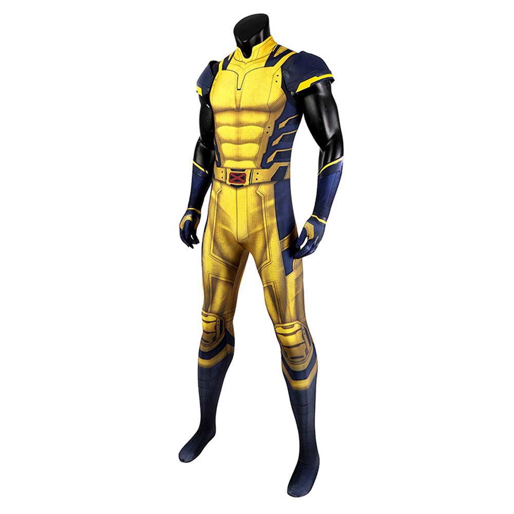 James Howlett Jumpsuit Wolverine Logan Cosplay Halloween Karneval Kostüm