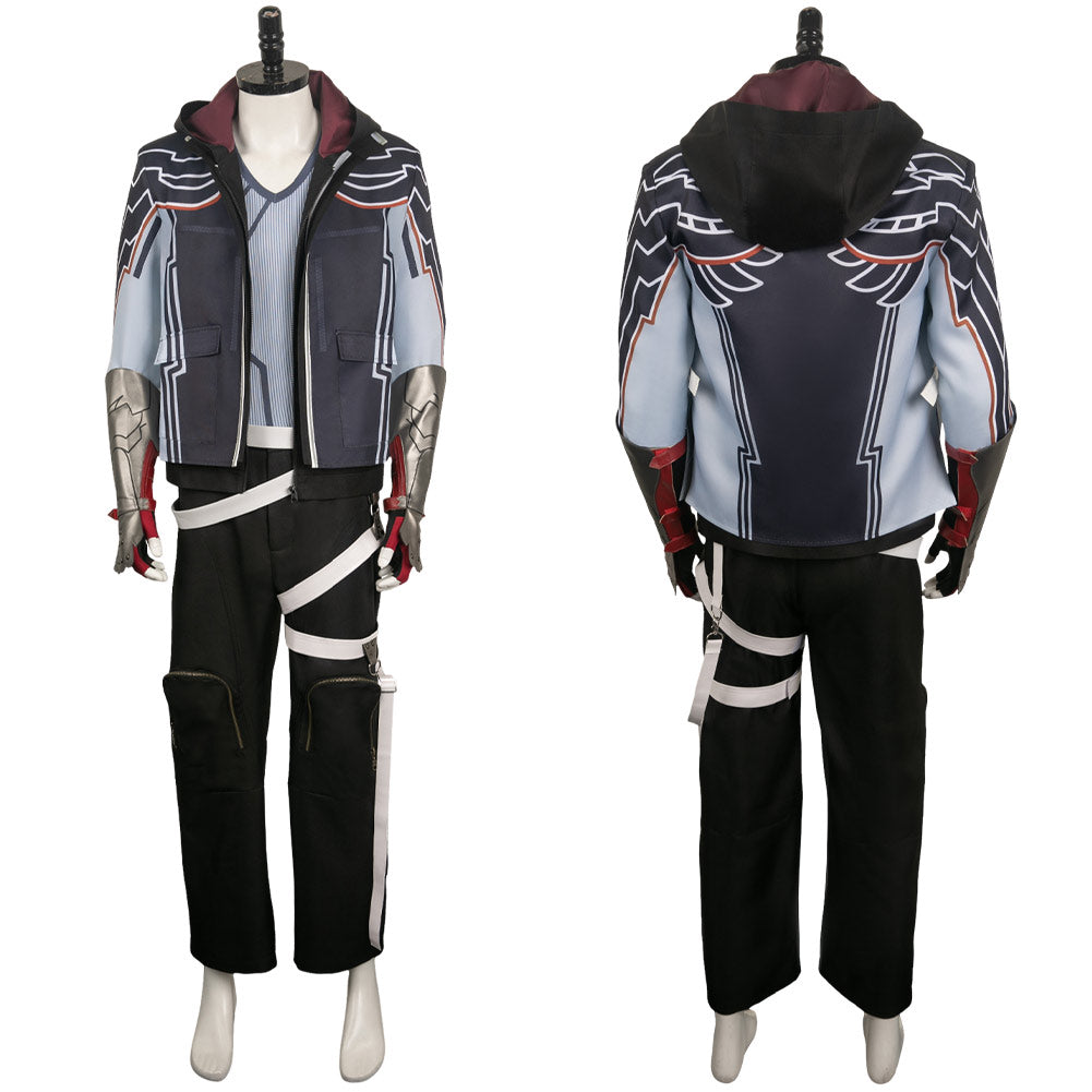 Jin Kazama Kostüm Cosplay Tekken Jin Outfits