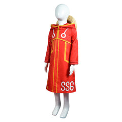 Kinder Egghead Arc One Piece Luffy Cosplay Kostüm Set