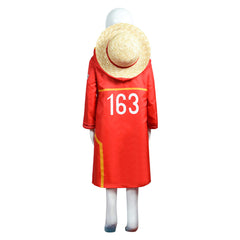 Kinder Egghead Arc One Piece Luffy Cosplay Kostüm Set