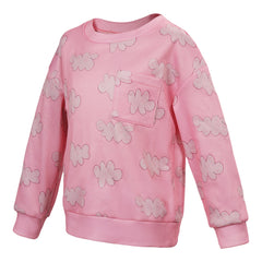 Kinder FNAF Abby Schmidt rosa Pullover Langarm Cosplay Kostüm