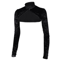 Lisa Frankenstein Kathryn Newton Velvet Kurz Jacke Cosplay Kostüm