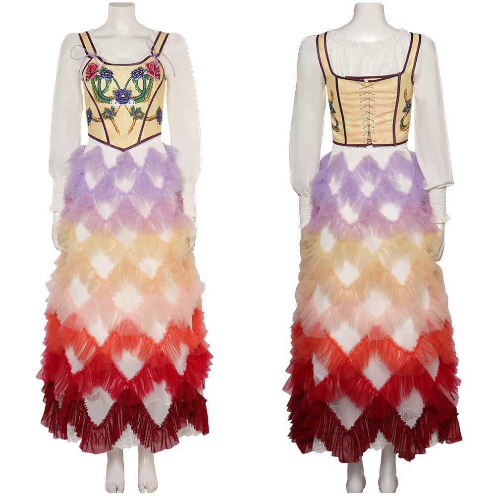 Lucy Gray Baird Kleid Die Tribute von Panem The Ballad of Songbirds and Snakes Lucy Kostüm