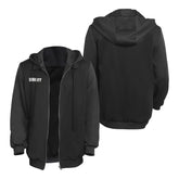 Mike Schmidt FNAF schwarze Jacke Herren Übergangsjacke