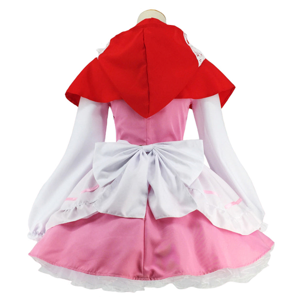 Miss Kobayashi‘s Dragon Maid Kanna rosa Kleid Cosplay Kostüm