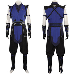 Mortal Kombat Sub-Zero Cosplay Kostüm Halloween Karneval Outfits