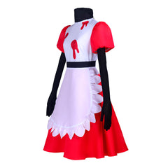 Niffty Hazbin Hotel Dienstmädchen Kleid Cosplay Kostüm
