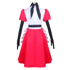 Niffty Hazbin Hotel Dienstmädchen Kleid Cosplay Kostüm