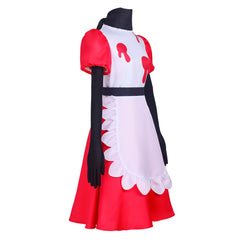 Niffty Hazbin Hotel Dienstmädchen Kleid Cosplay Kostüm
