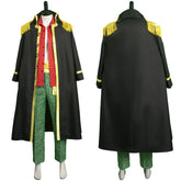 One Piece Kapitän Marshall·D·Teach Kostüm SET Cosplay Halloween Karneval Outfits