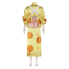 One Piece Kikunojo Kimono Cosplay Kostüm Halloween Karneval Outfits