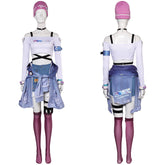 OW Le SSerafim Kiriko Kostüm Set Overwatch Kiriko Cosplay Halloween Karneval Outfits